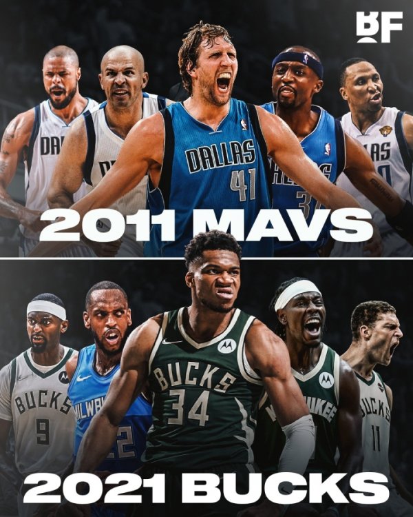 They are all power forwards! US media asked: Which one is stronger in 2011 Mavericks vs. 2021 Bucks?