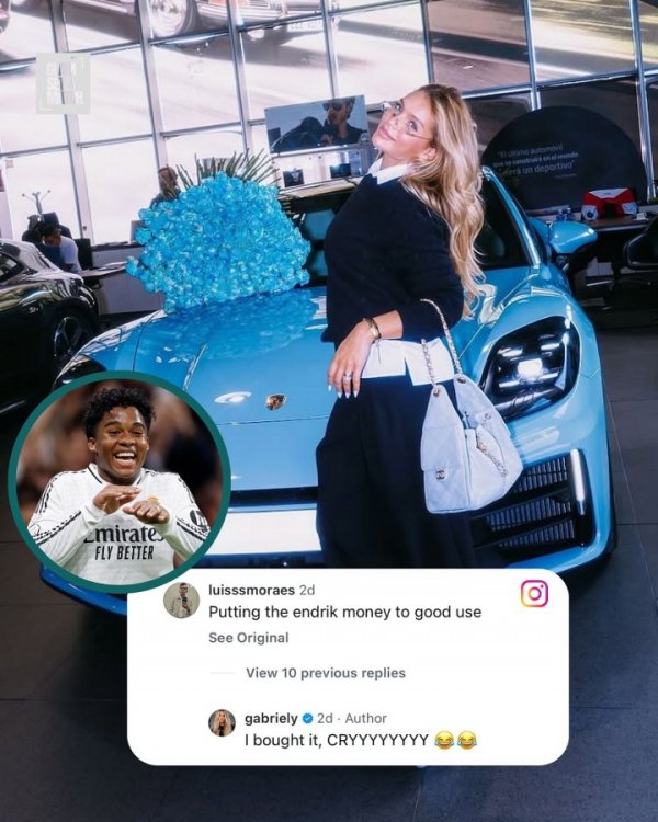 I don’t feel sorry for my husband’s money! Enderick s wife posted a new Porsche on social media, and mocked her fans